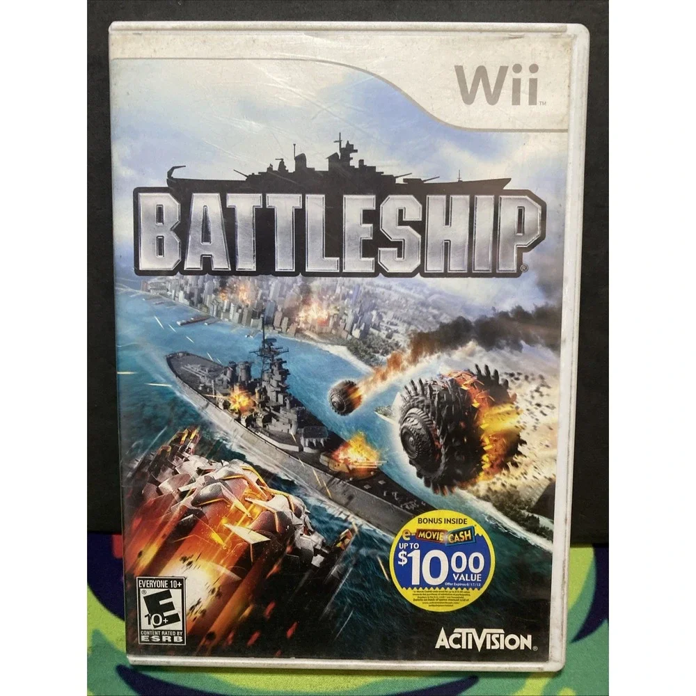 Wii Battleship Game CIB Complete Nice